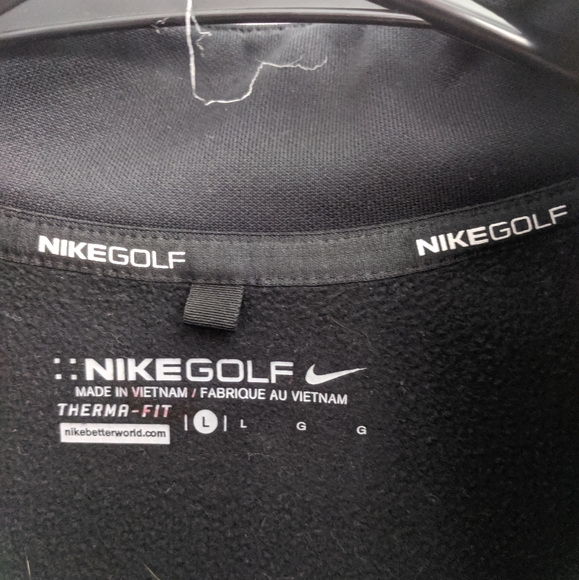 Nike golf 1/4 zip long sleeve jacket size L - Picture 2 of 4